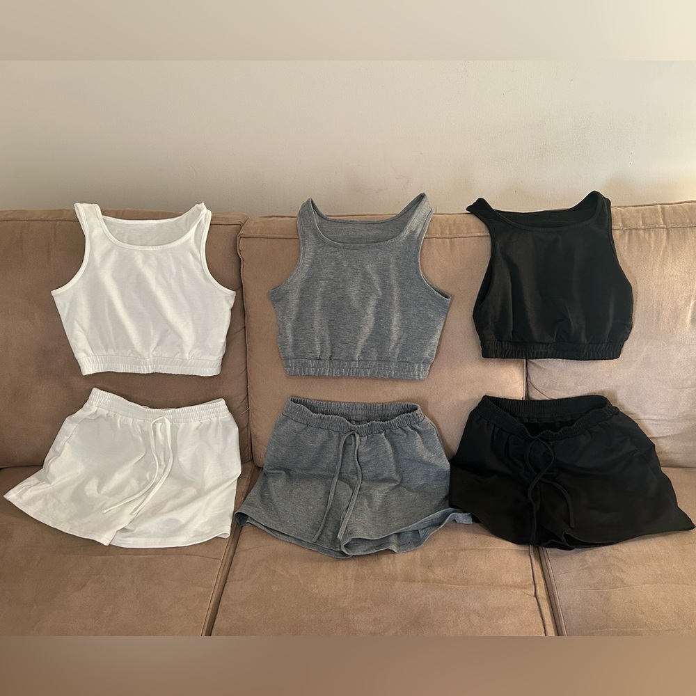 3 comfy sets all sold together